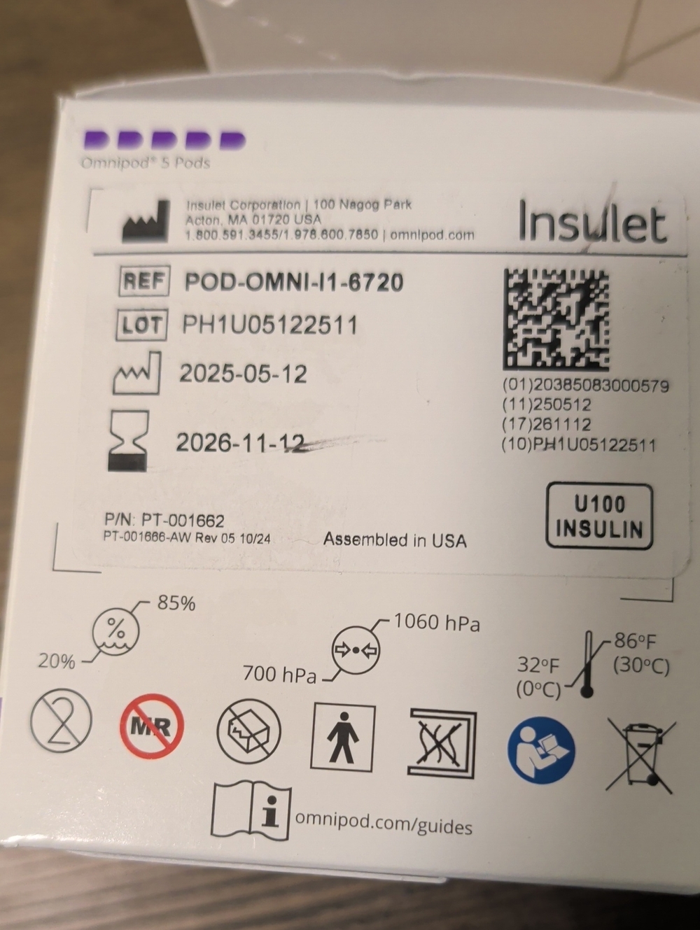 Omnipod 5 - 4 Boxes - Picture 5 of 8